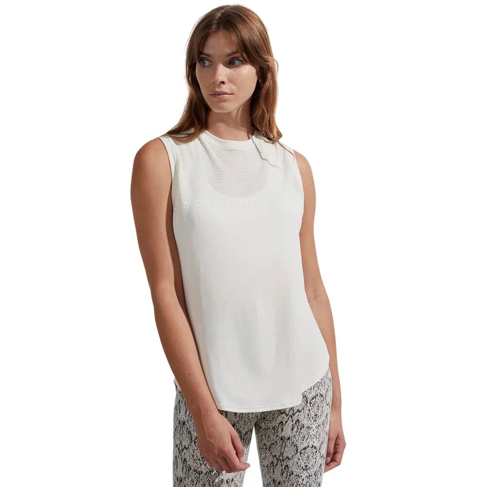 Varley Morro Tank, Snow White, Yoga Athleisure, Women's Size XS